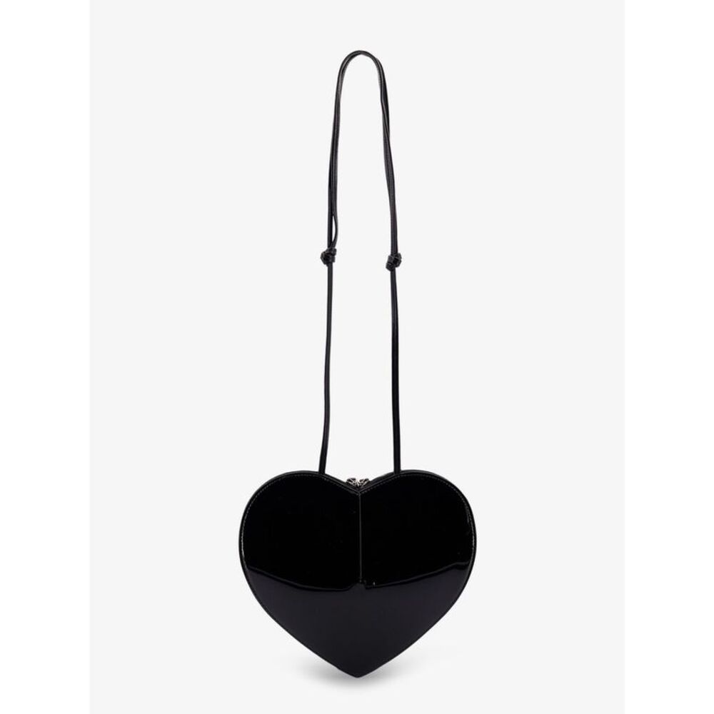 Alaia Women Le Coeur Patent Leather Crossbody Bag - Picture 3 of 5